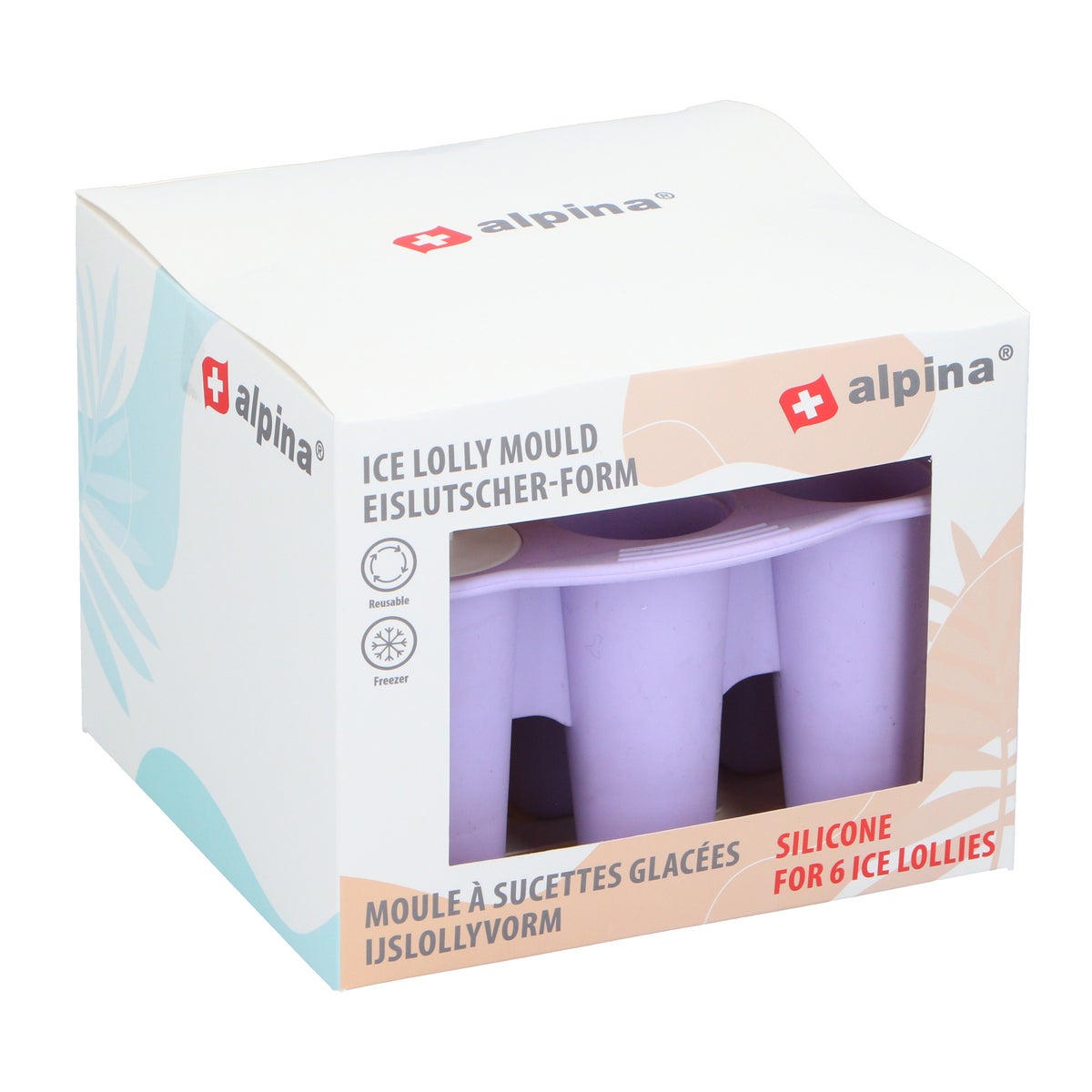 IJslollyvorm 185g assorti Alpina IJslollyvorm 185g assorti Alpina