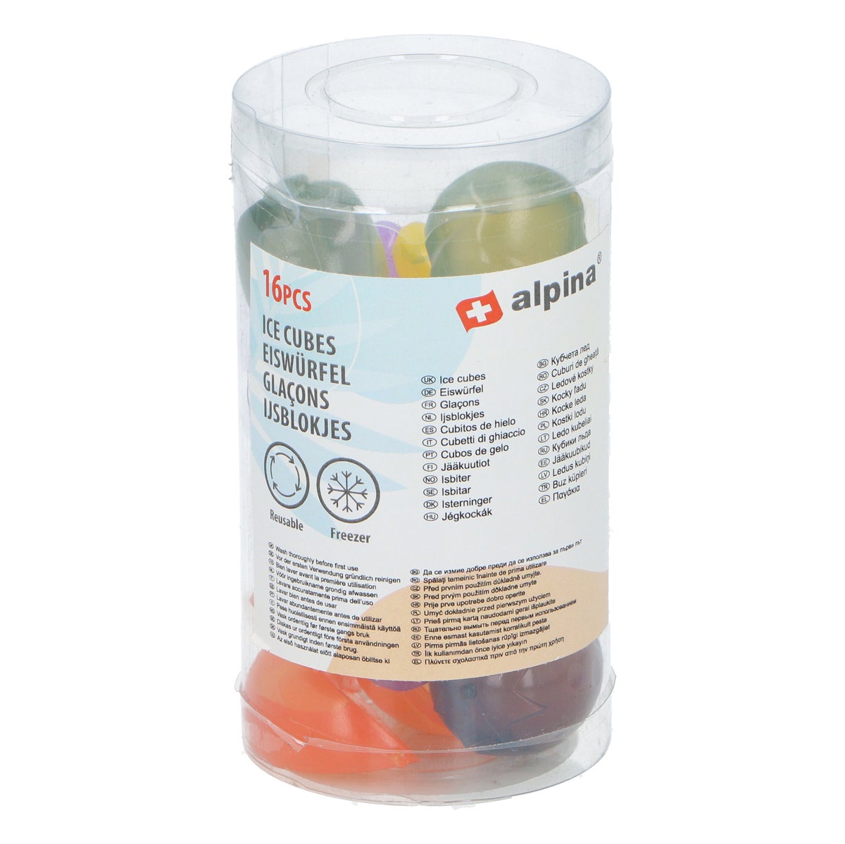 Ijsblokjes fruit 16 stuks Alpina Ijsblokjes fruit 16 stuks Alpina