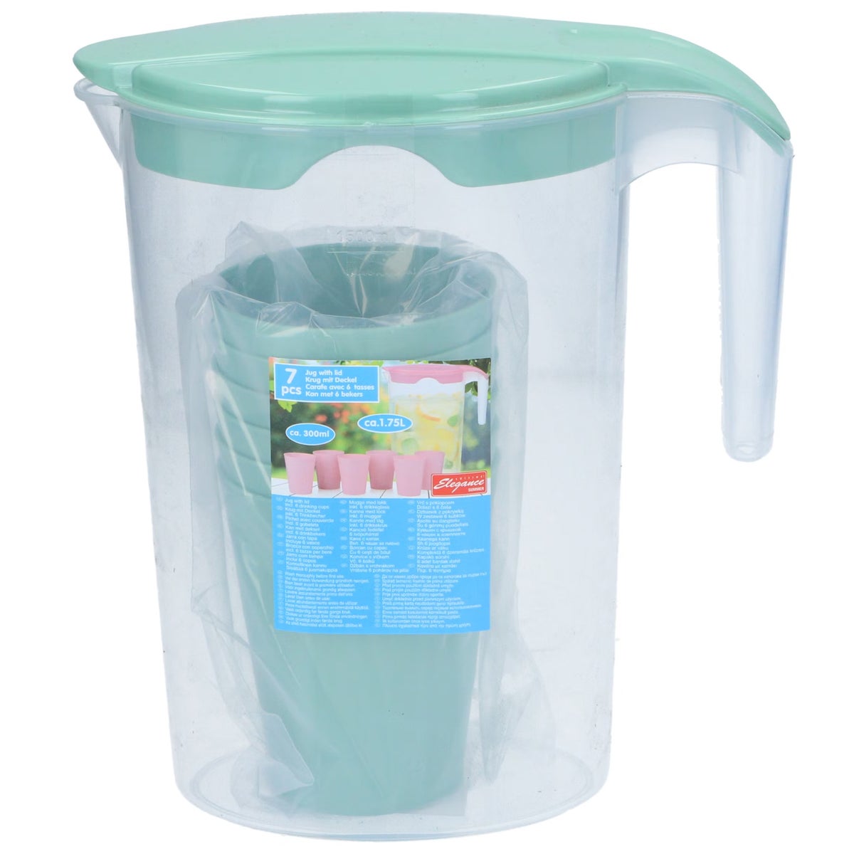 Kan + bekers 7-delig Cuisine Elegance Kan + bekers 7-delig Cuisine Elegance