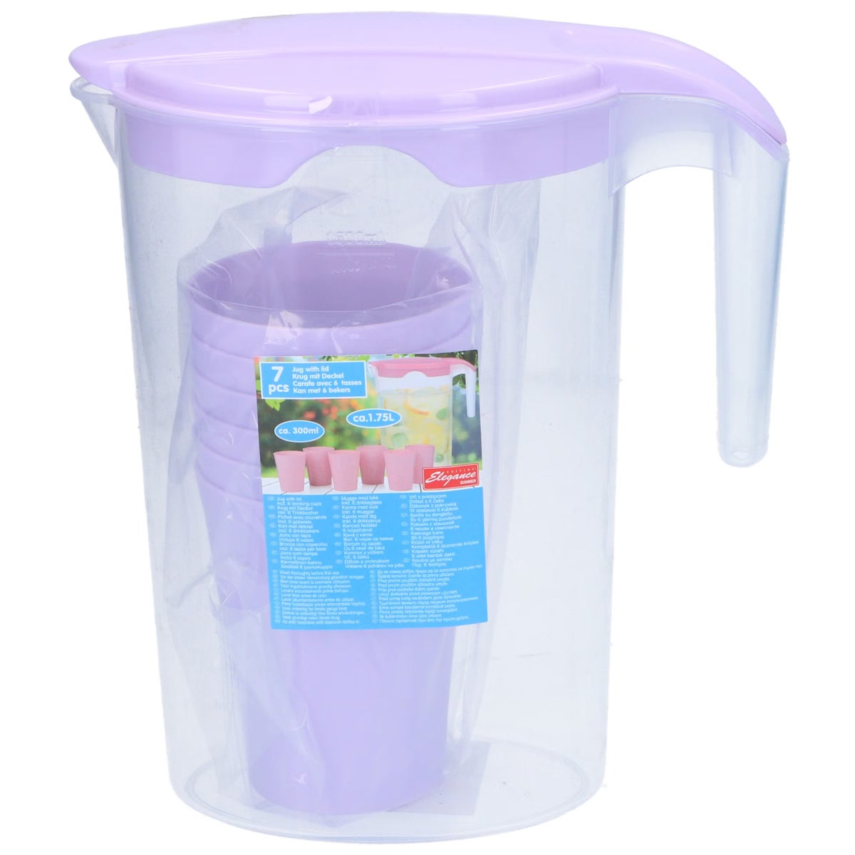 Kan + bekers 7-delig Cuisine Elegance Kan + bekers 7-delig Cuisine Elegance