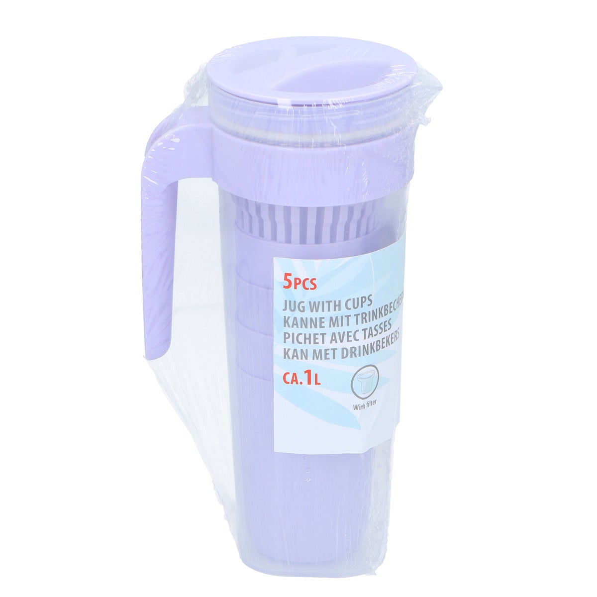 Kan + bekers 5-delig Alpina Kan + bekers 5-delig Alpina