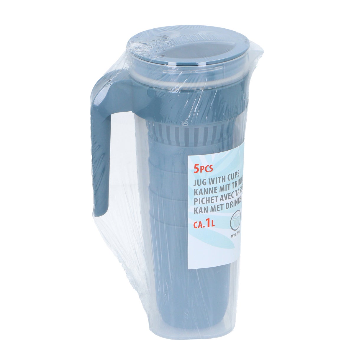 Kan + bekers 5-delig Alpina Kan + bekers 5-delig Alpina