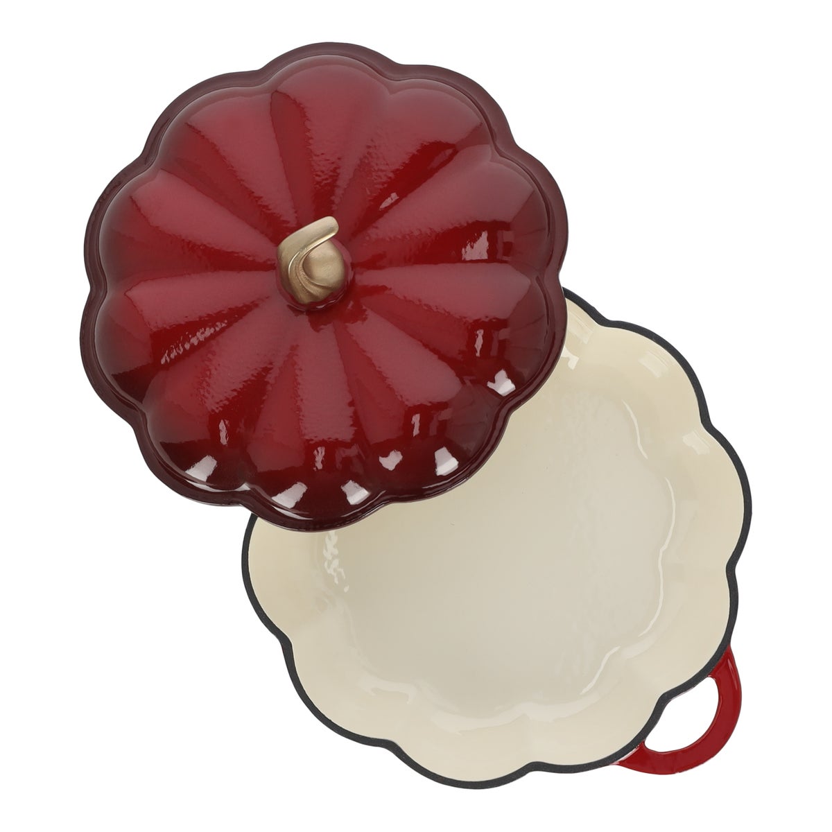 Pan pompoen 26 cm bordeaux Pan pompoen 26 cm bordeaux