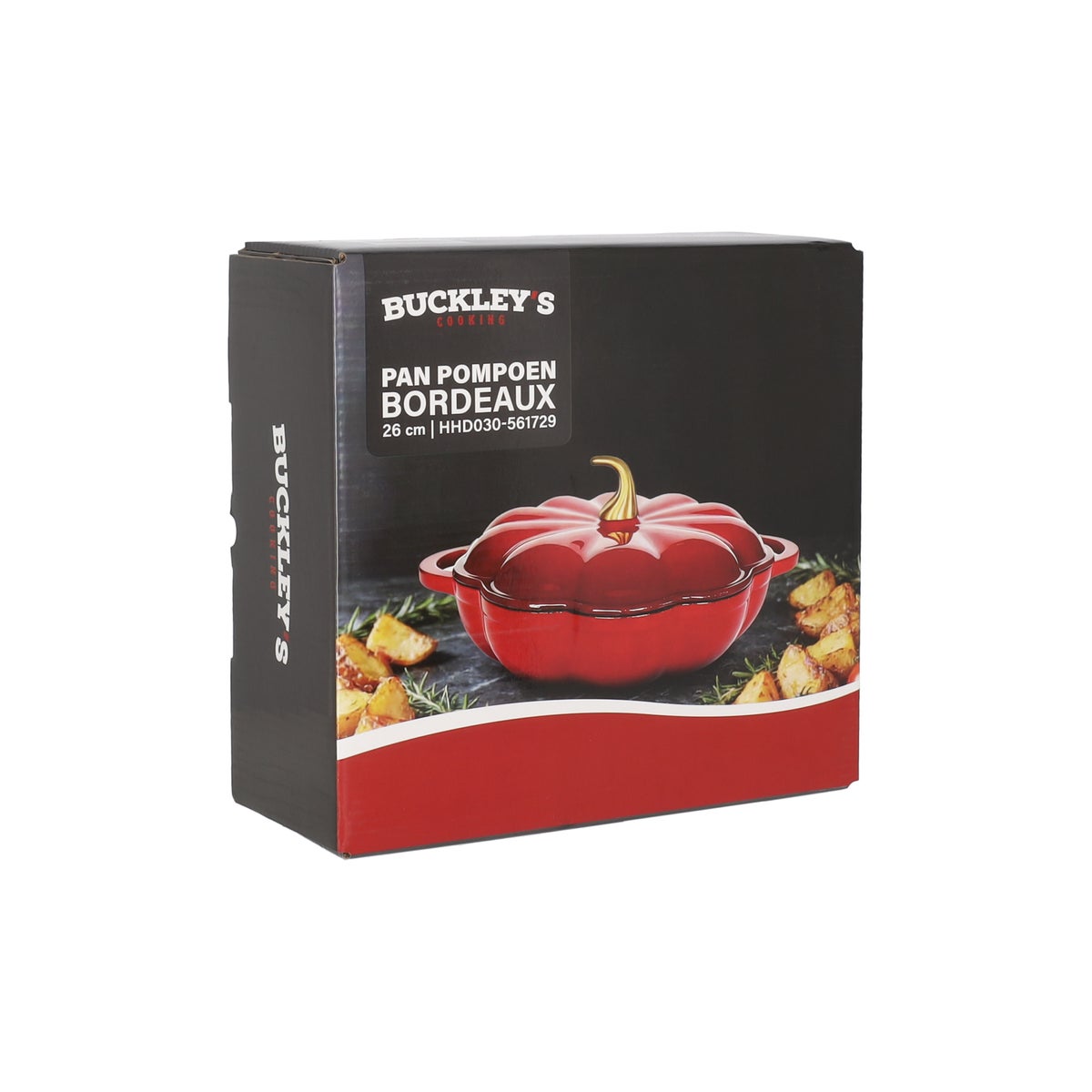 Pan pompoen 26 cm bordeaux Pan pompoen 26 cm bordeaux