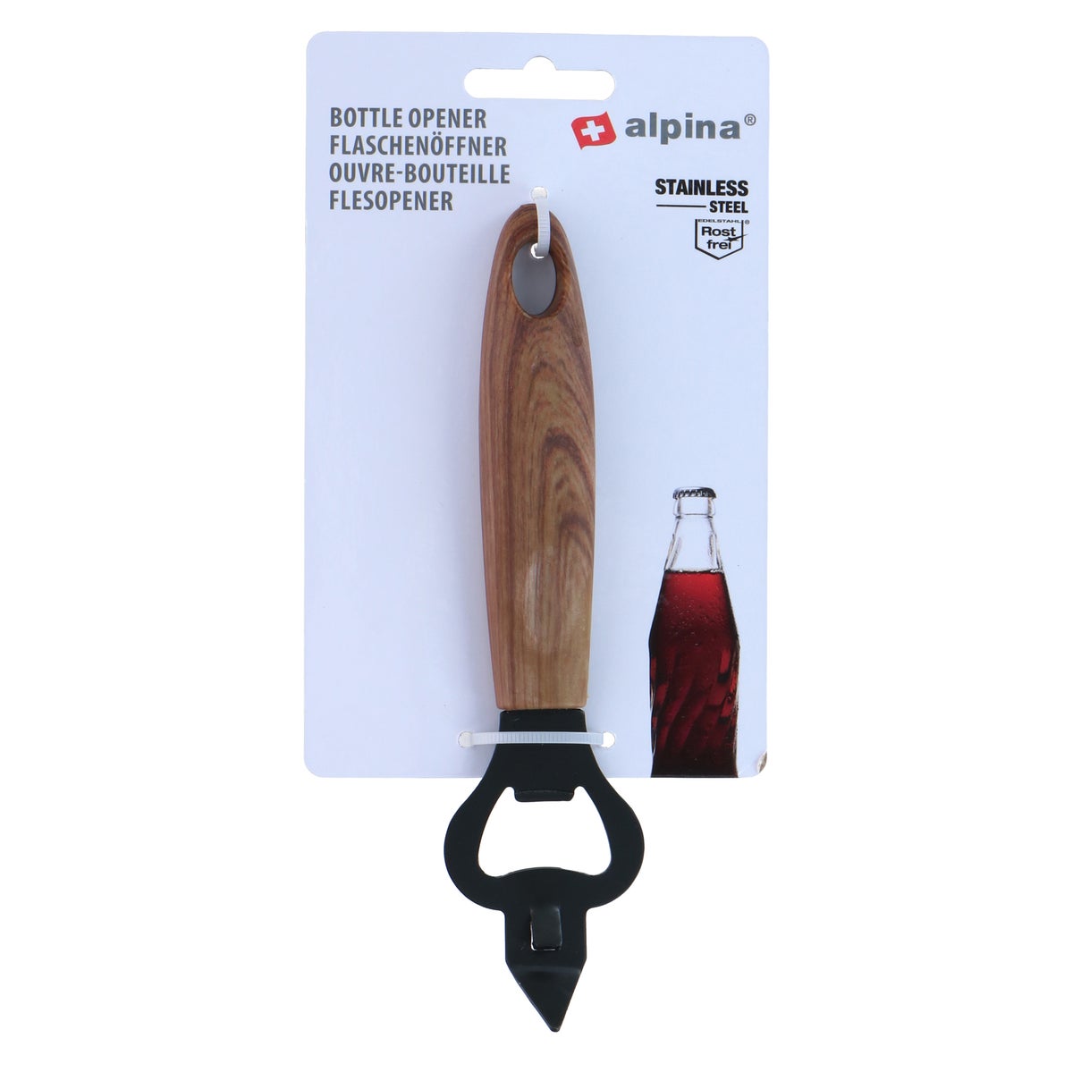 Flesopener 17,5cm Alpina Flesopener 17,5cm Alpina