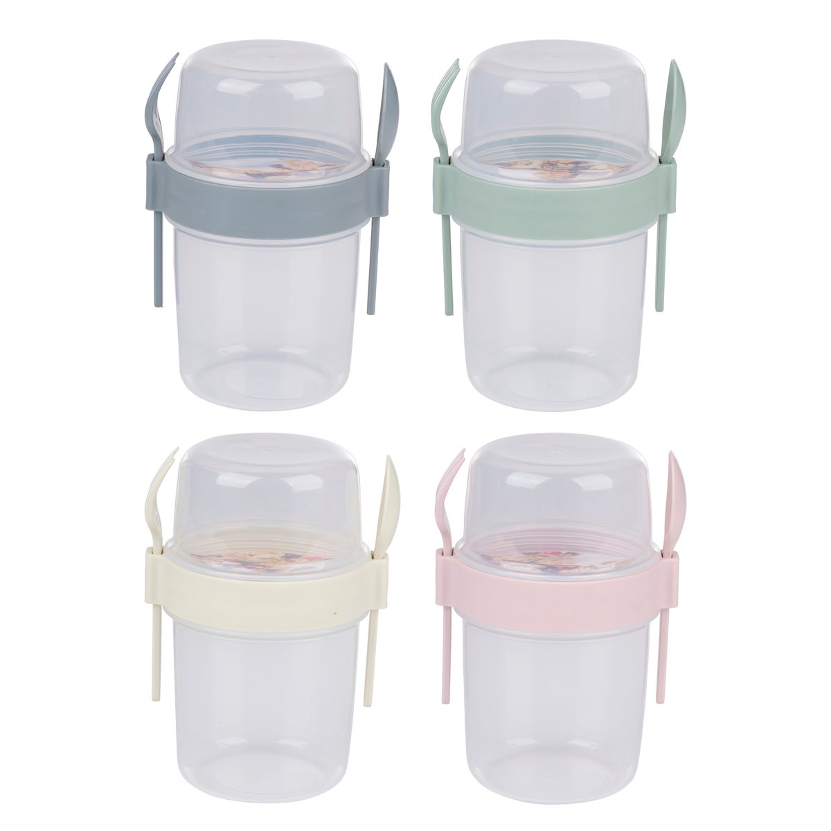 Yoghurtbeker D8x15cm assorti Alpina Yoghurtbeker D8x15cm assorti Alpina