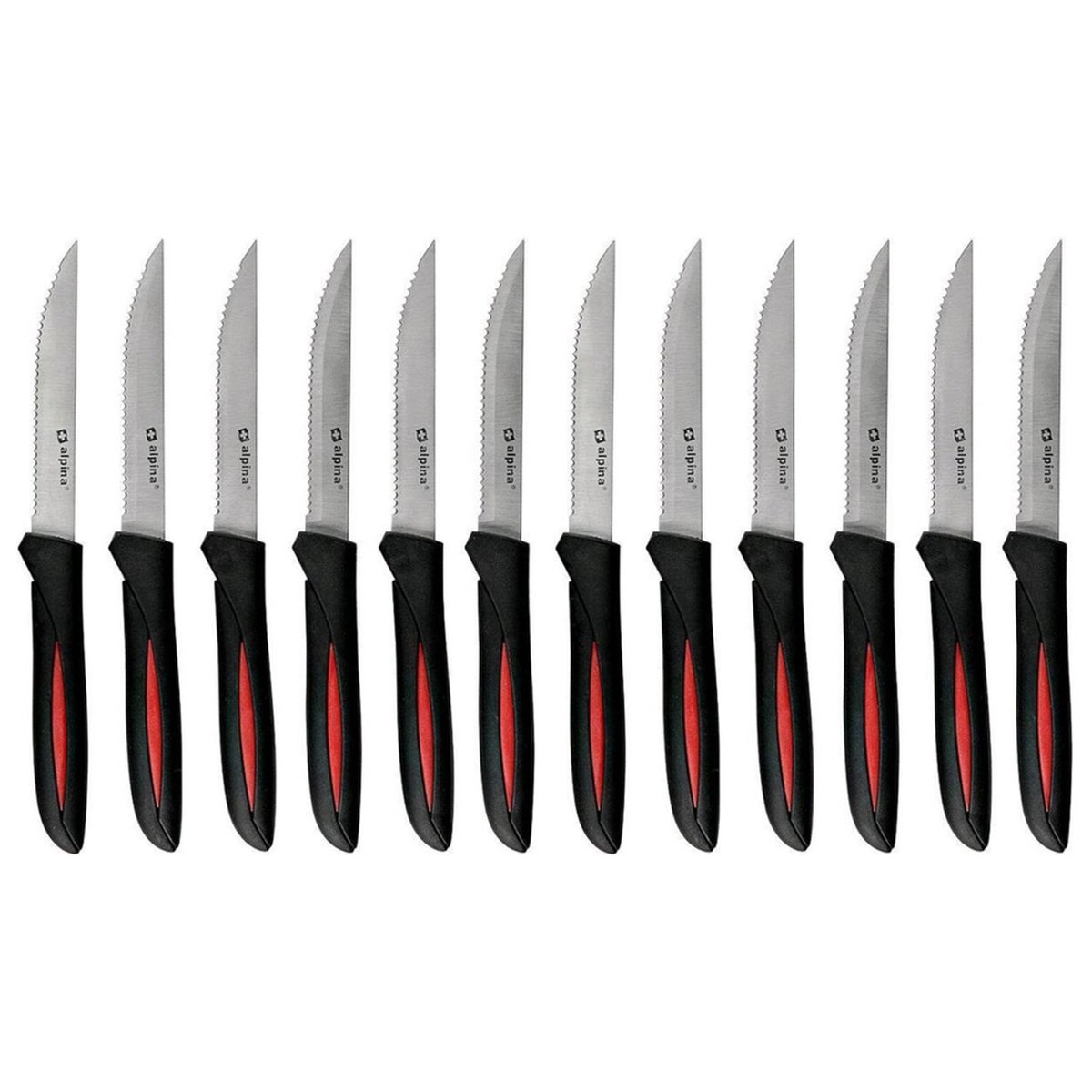 Steakmes 22,8 cm 12st. Alpina Steakmes 22,8 cm 12st. Alpina