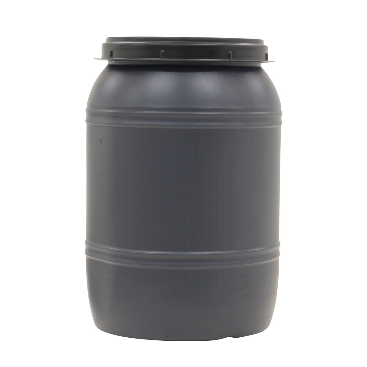Voerton met schroefdeksel 60 L zwart Voerton met schroefdeksel 60 L zwart