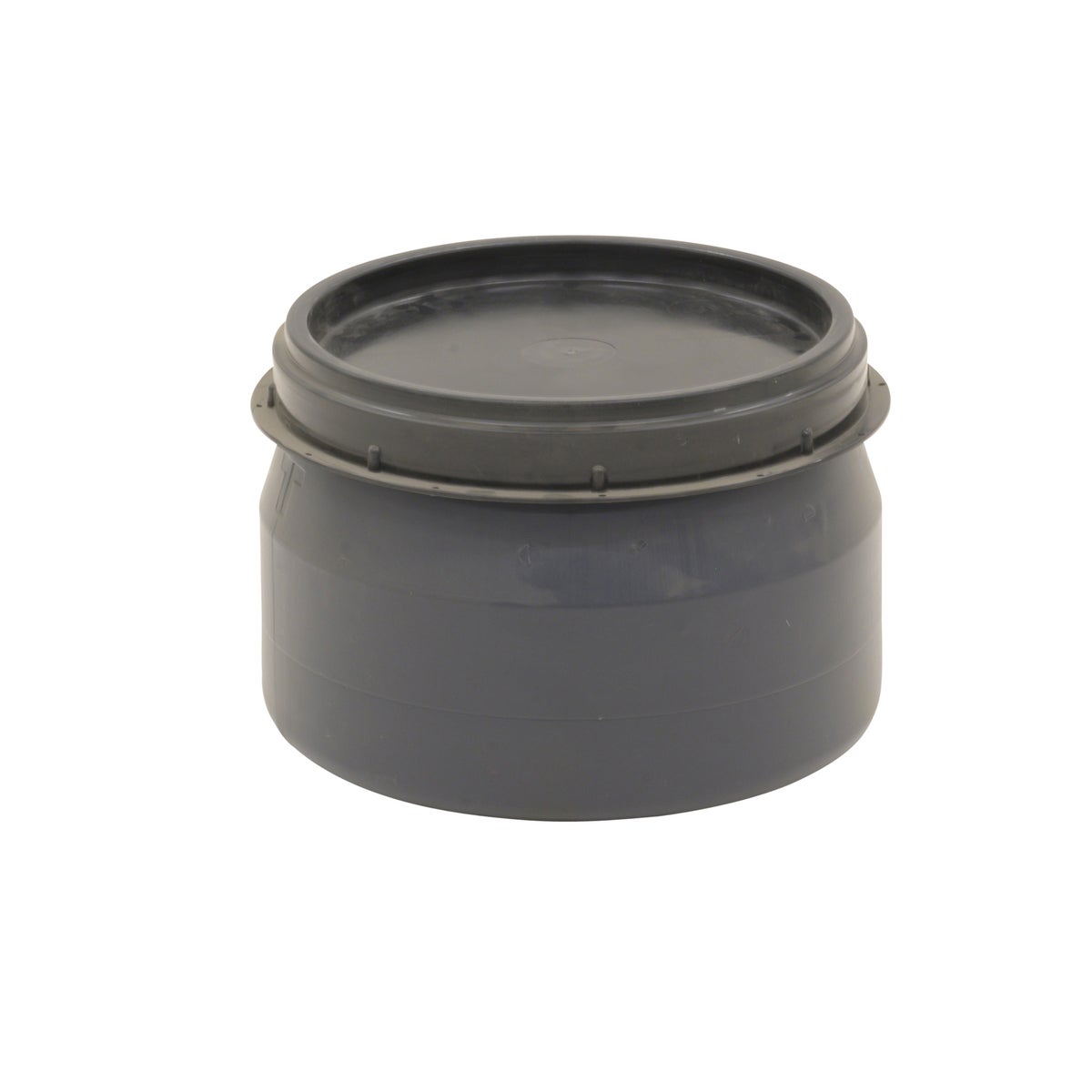 Voerton met schroefdeksel 18 L zwart Voerton met schroefdeksel 18 L zwart