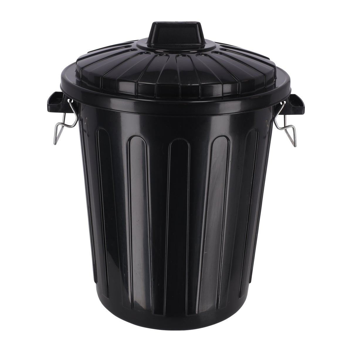 Ton met deksel zwart 70L Curver Ton met deksel zwart 70L Curver