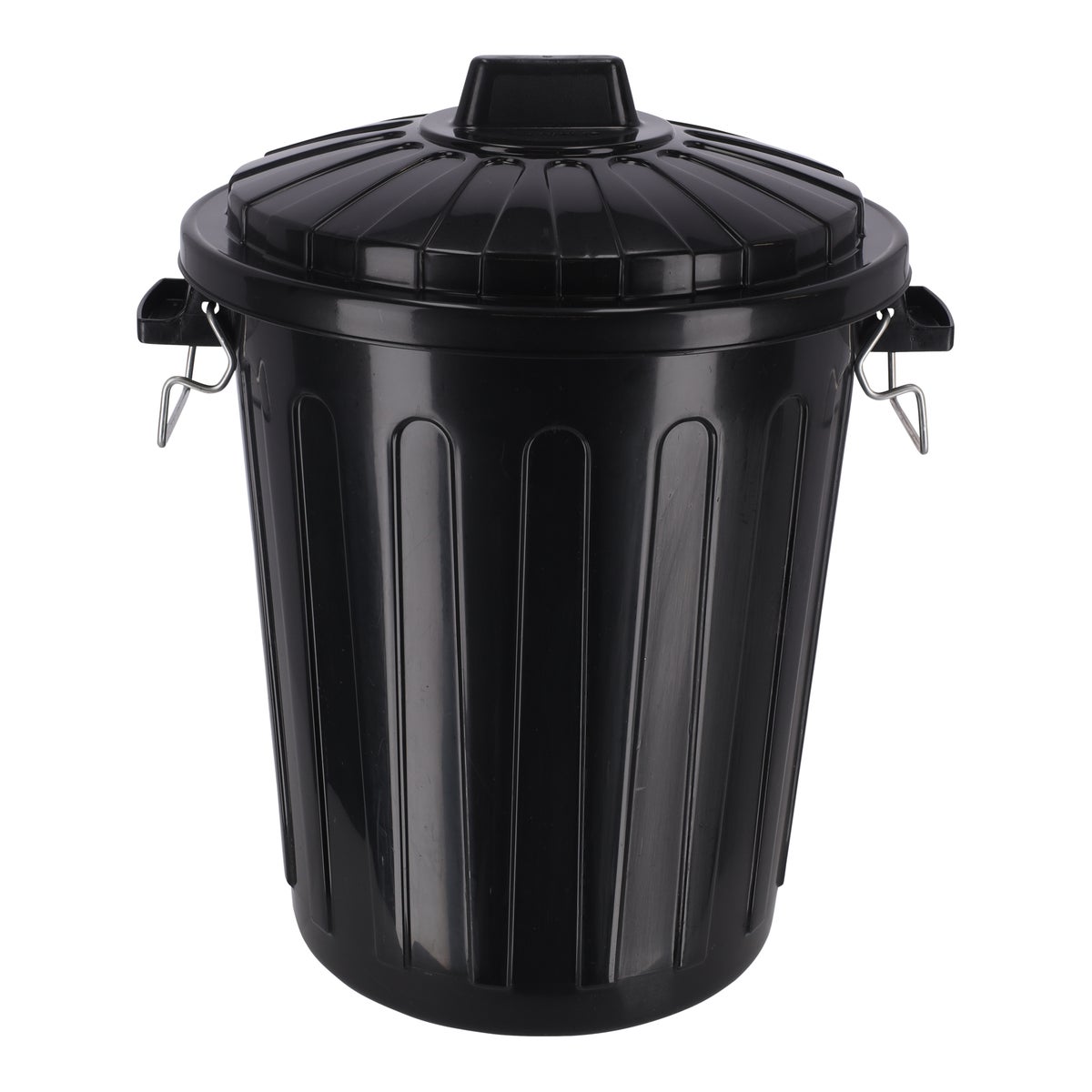 Ton met deksel zwart 23l Curver Ton met deksel zwart 23l Curver