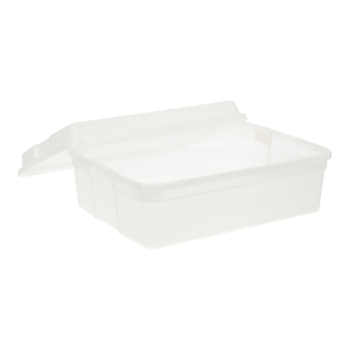 Aufbewahrungsbox transparent rechteckig 10L Aufbewahrungsbox transparent rechteckig 10L