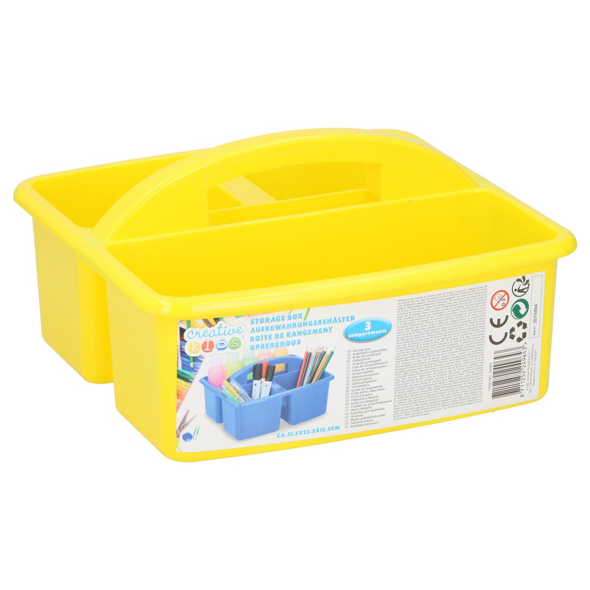 Opbergdoos 41,5x23,5x12,5cm assorti Opbergdoos 41,5x23,5x12,5cm assorti