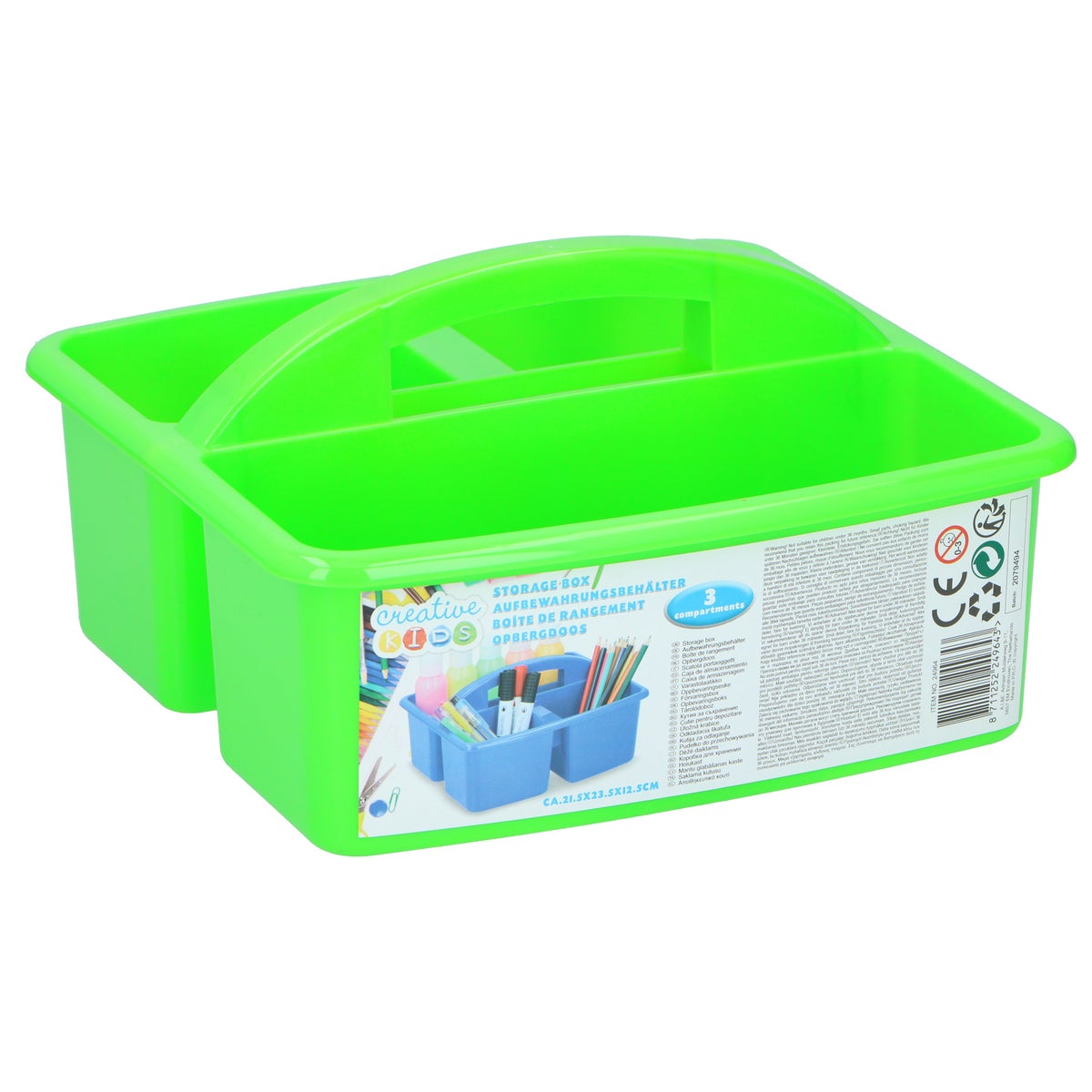 Opbergdoos 41,5x23,5x12,5cm assorti Opbergdoos 41,5x23,5x12,5cm assorti