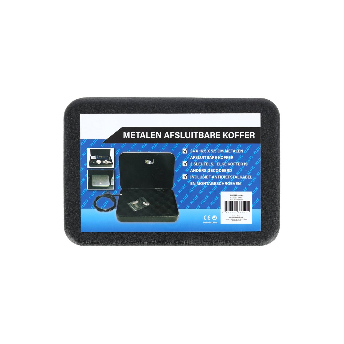 Kluis mobiel KM001 Kluis mobiel KM001