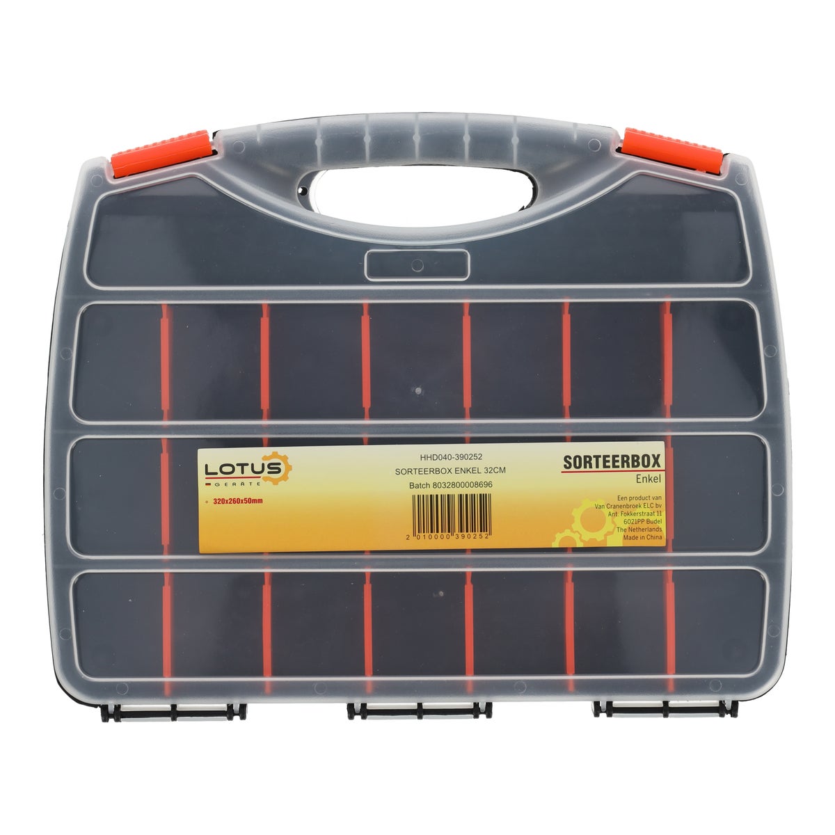 Sorteerbox enkel 32cm Sorteerbox enkel 32cm