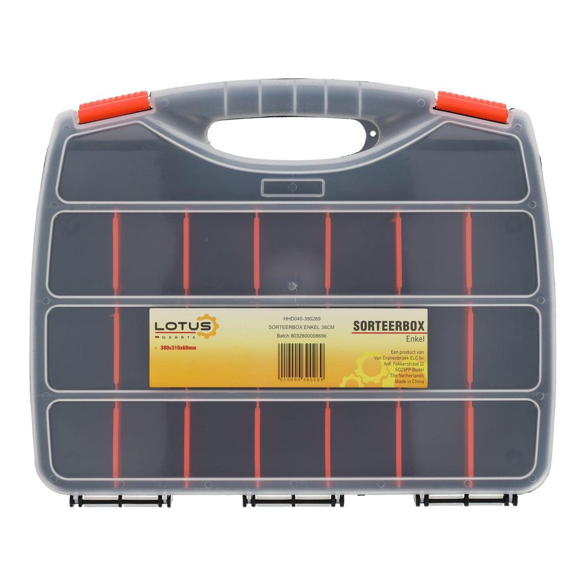 Sorteerbox enkel 38cm Sorteerbox enkel 38cm