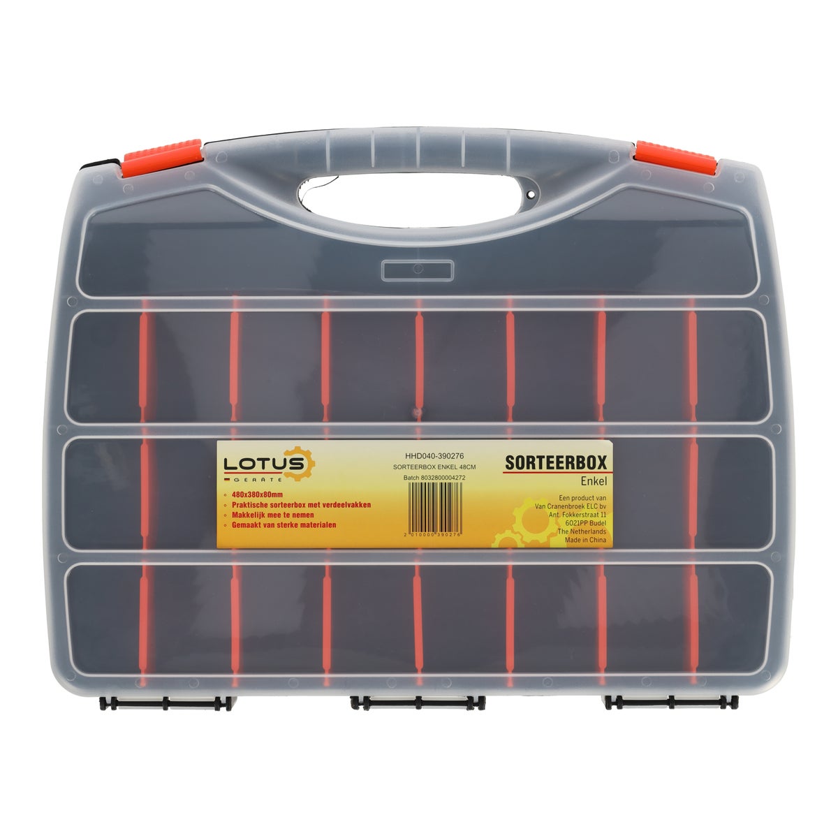 Sorteerbox enkel 48cm Sorteerbox enkel 48cm