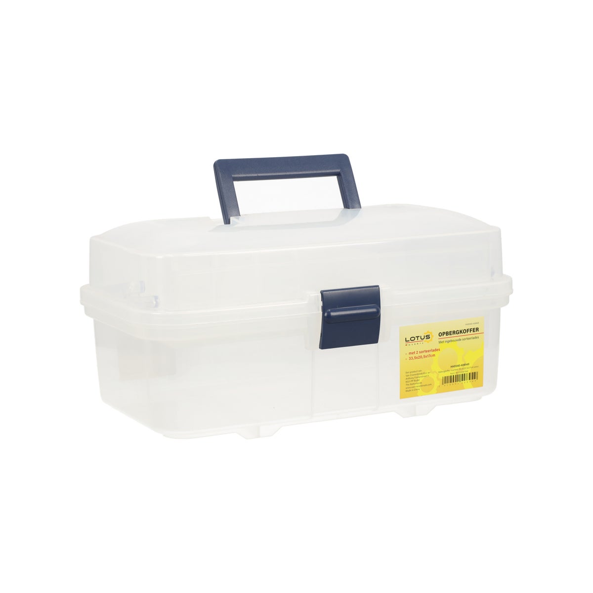 Opbergkoffer +sorteer 33,5x20.5x17cm Lotus Opbergkoffer +sorteer 33,5x20.5x17cm Lotus