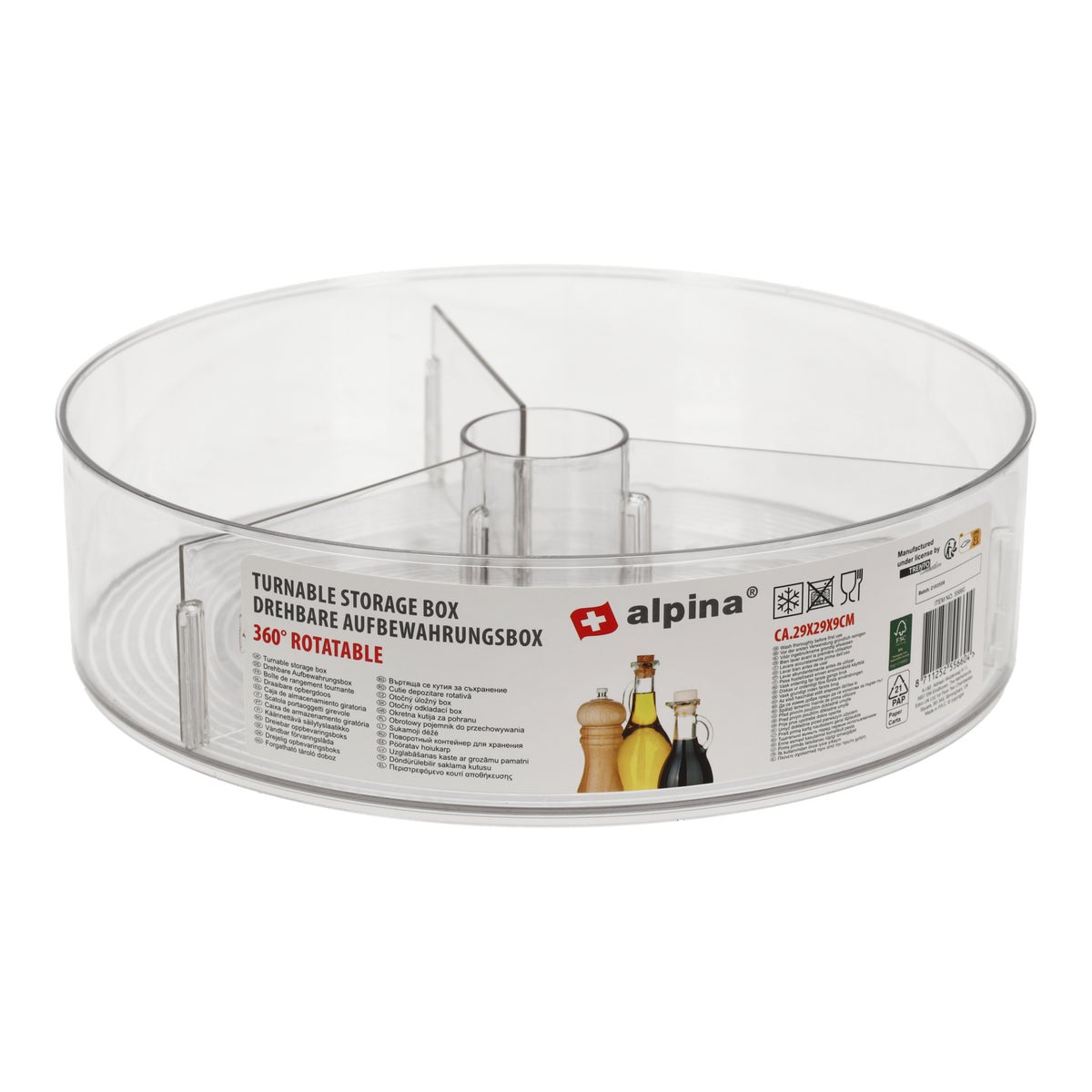 Opbergdoos draaib Alpina Opbergdoos draaib Alpina