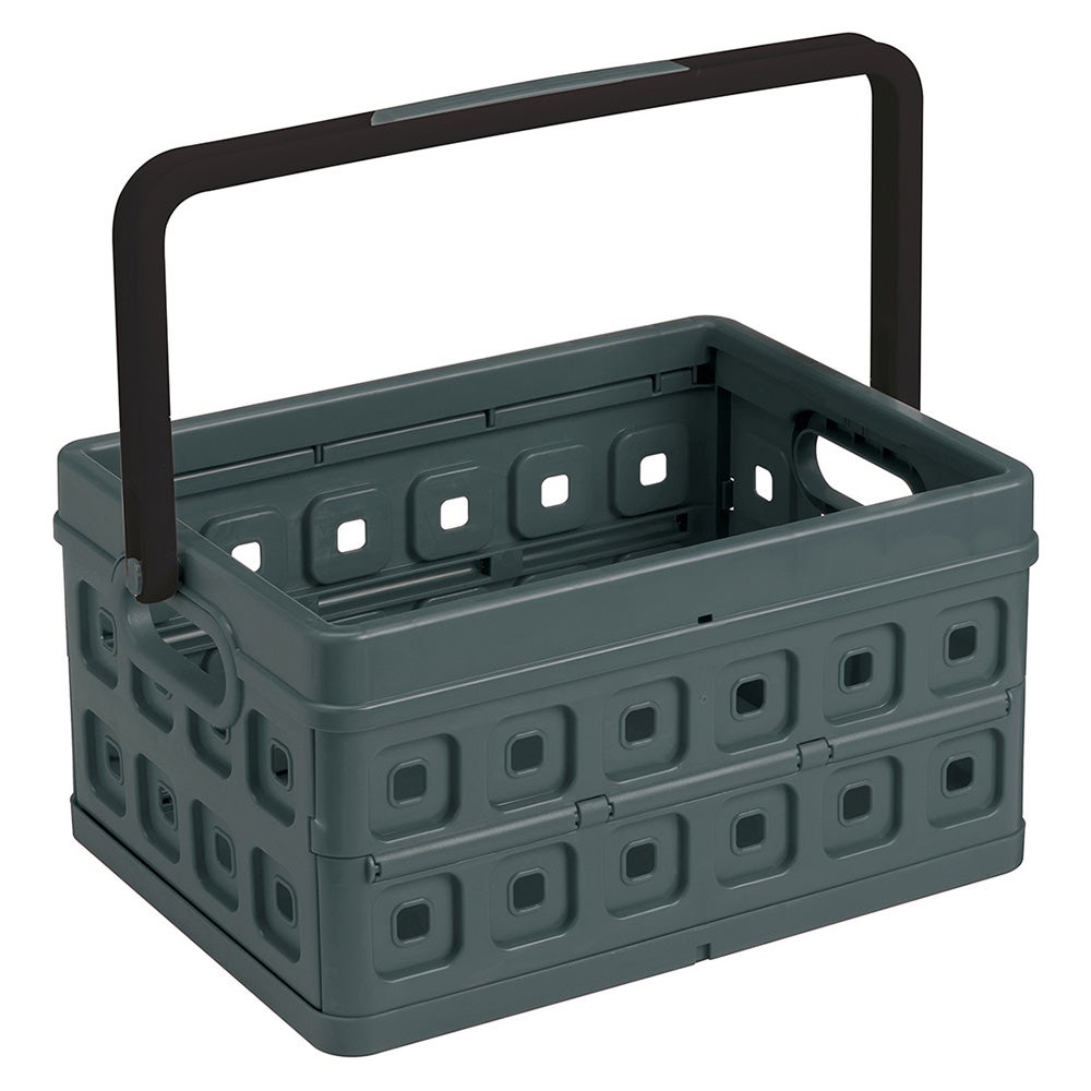 Square vouwkrat 24L antra met handgreep Square vouwkrat 24L antra met handgreep
