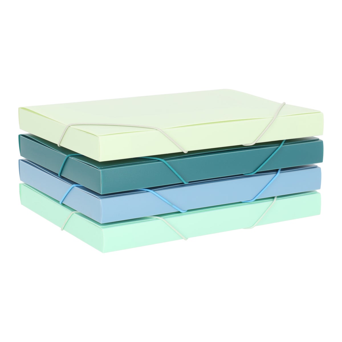 Gummizugbox A4 tropical teal Gummizugbox A4 tropical teal