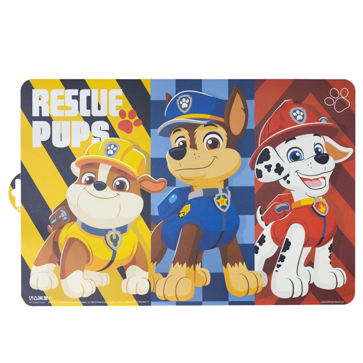 Placemat Paw Patrol Placemat Paw Patrol