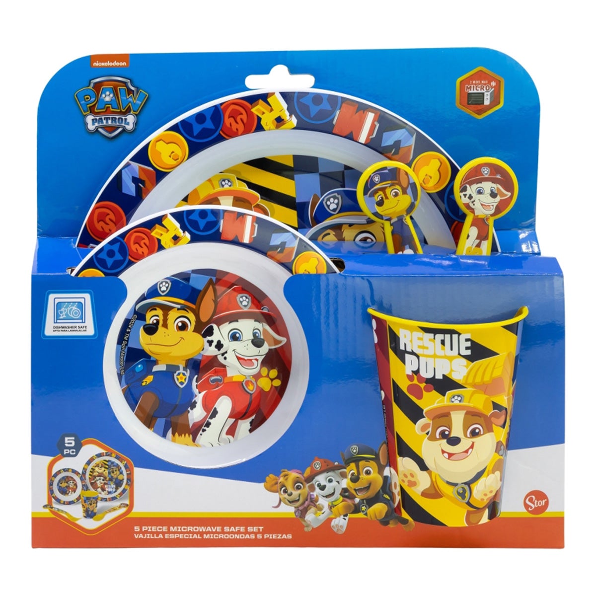 Microset 5-delig Paw Patrol Microset 5-delig Paw Patrol