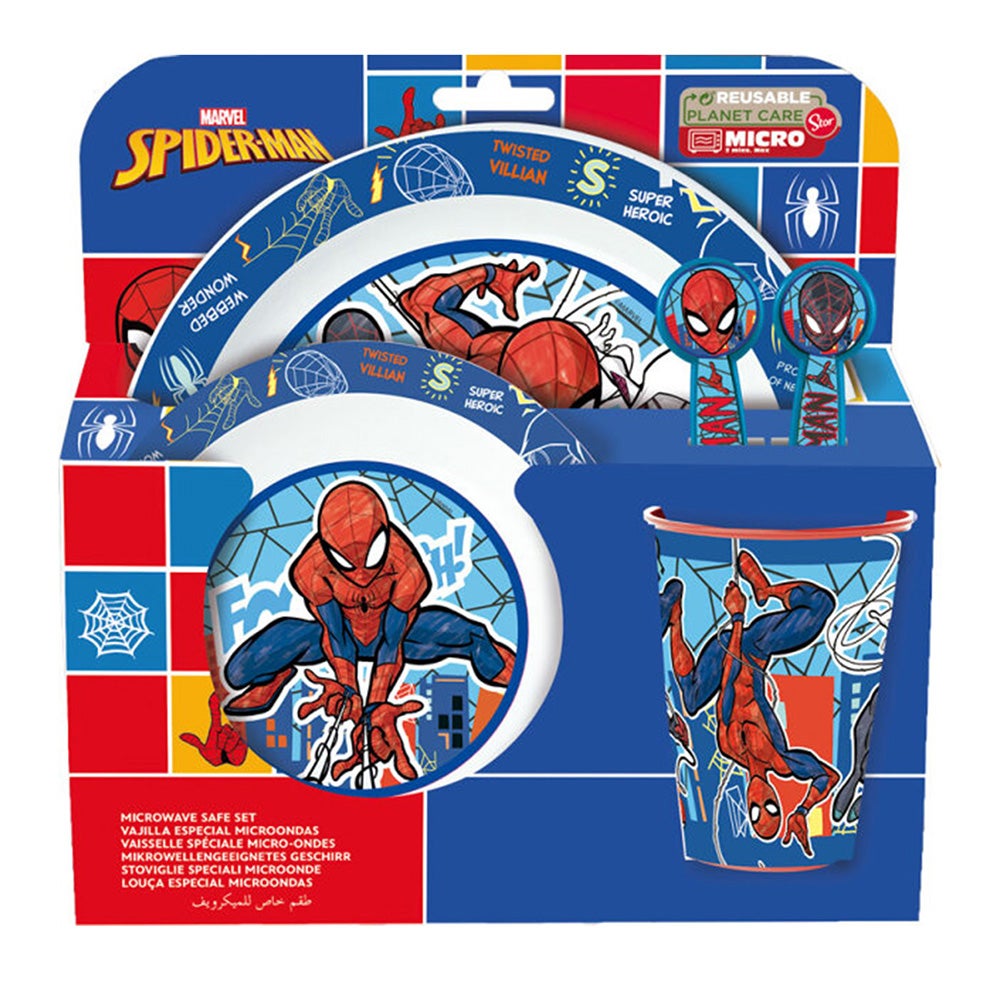Microset 5-delig Spiderman Microset 5-delig Spiderman