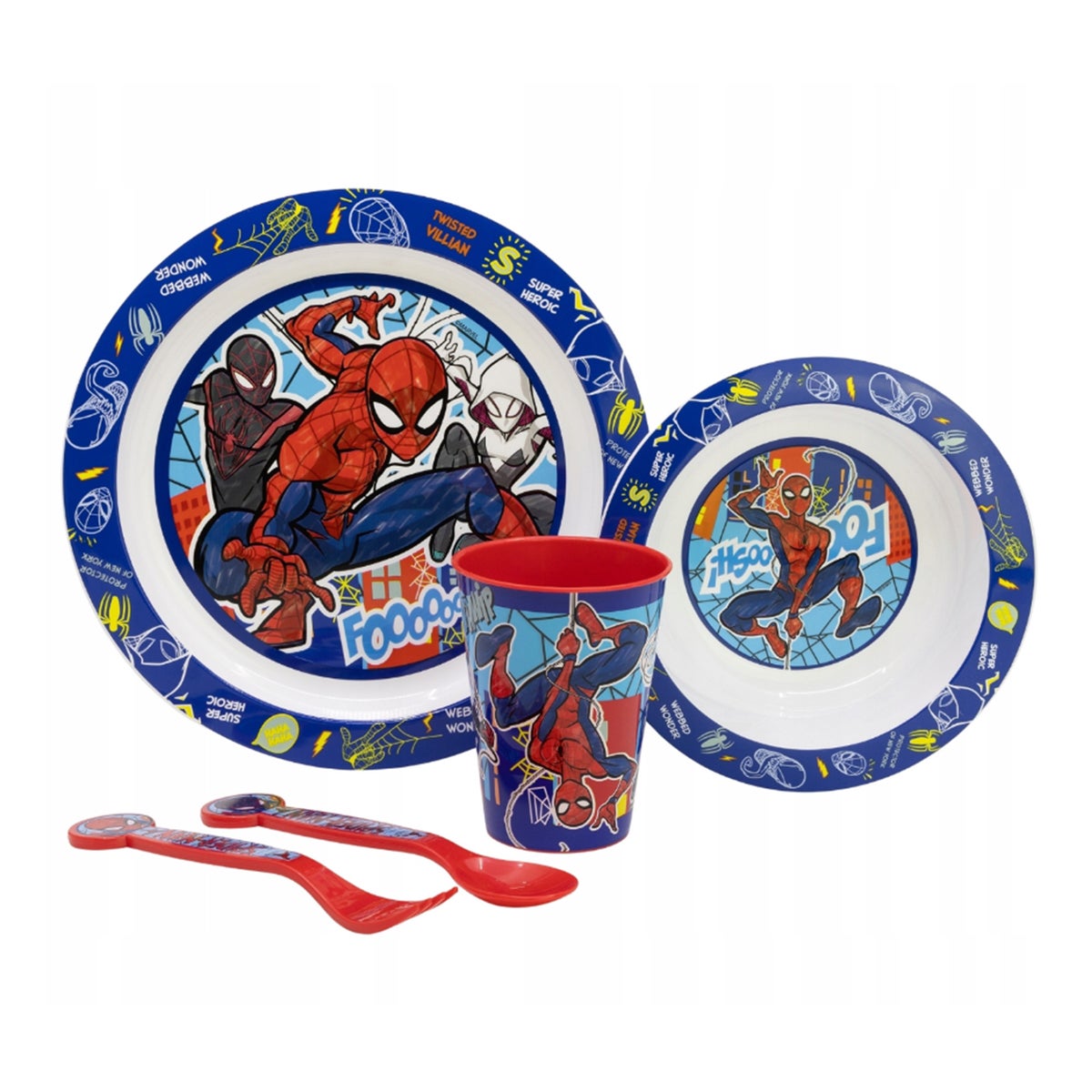 Microset 5-delig Spiderman Microset 5-delig Spiderman