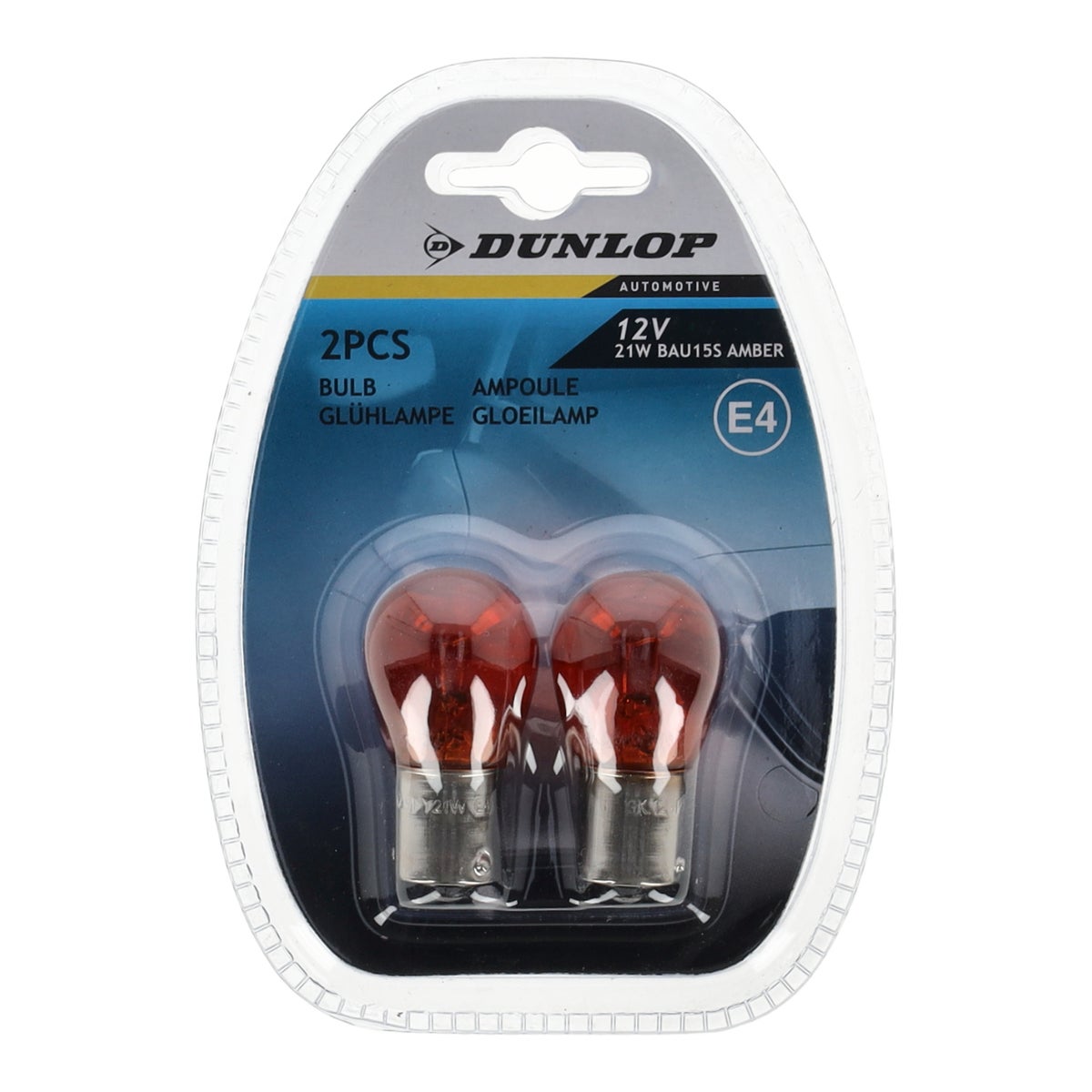 Autolamp PY21W 2 stuks Dunlop Autolamp PY21W 2 stuks Dunlop
