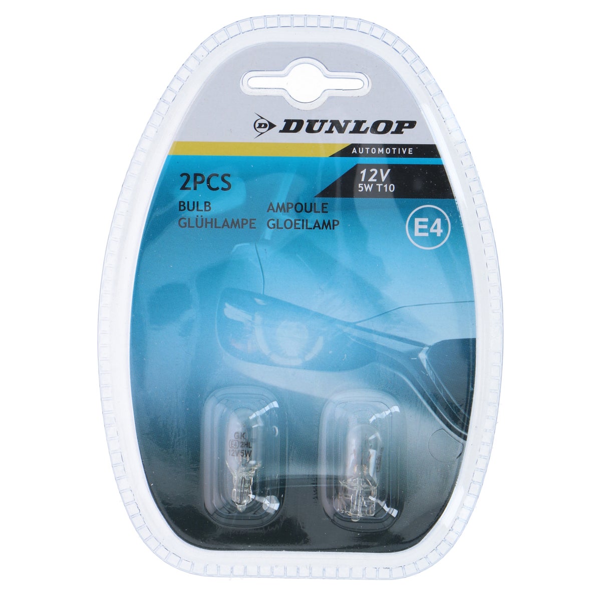 Autolamp T10 2 stuks Dunlop Autolamp T10 2 stuks Dunlop