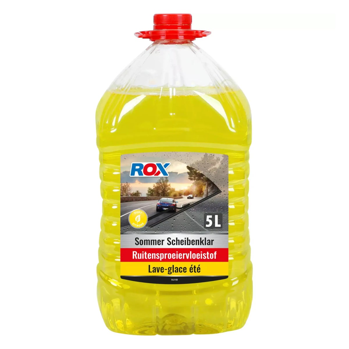 Ruitensproeiervloeistof zomer 5L Rox Ruitensproeiervloeistof zomer 5L Rox