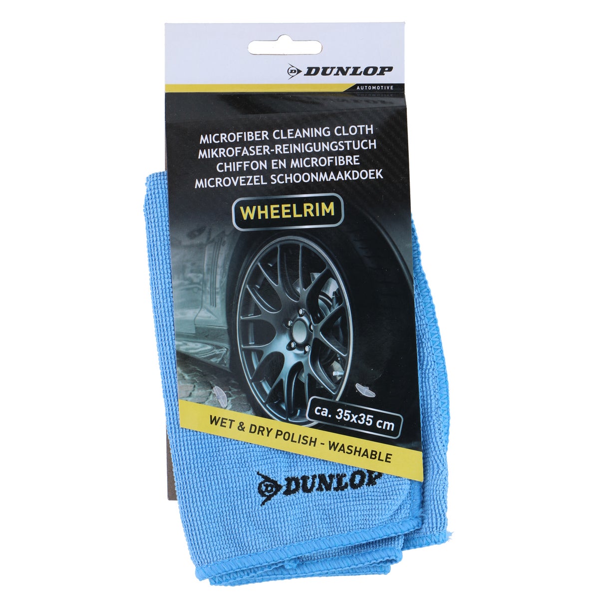 Microvezel velgen 35x35cm Dunlop Microvezel velgen 35x35cm Dunlop
