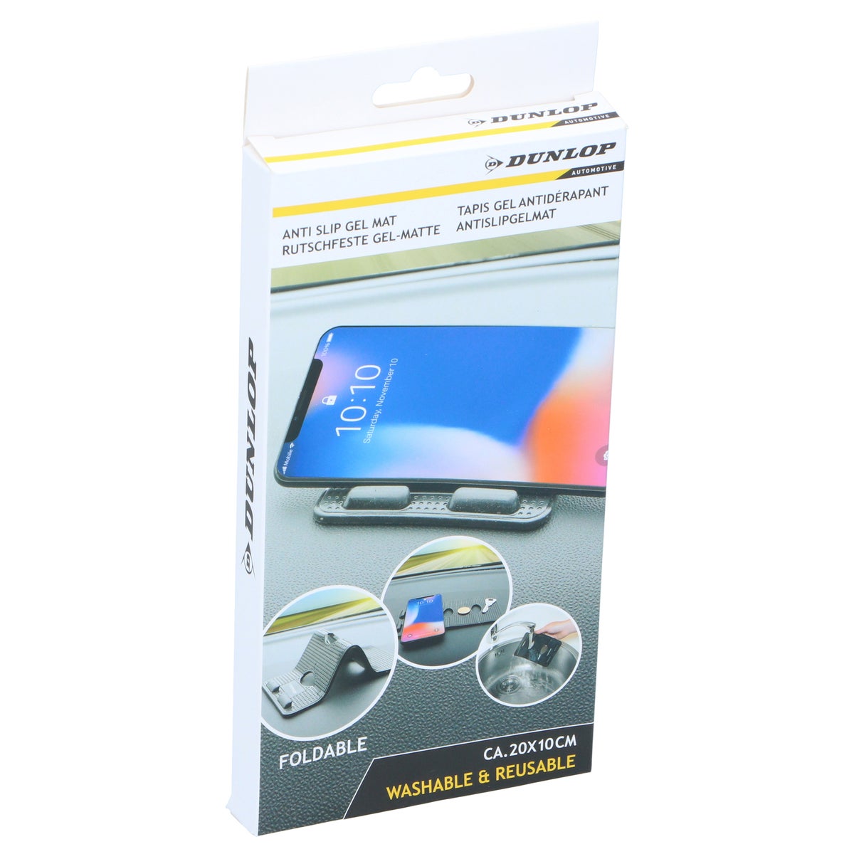 Antislipmat opv 20,5x12,5cm Dunlop Antislipmat opv 20,5x12,5cm Dunlop