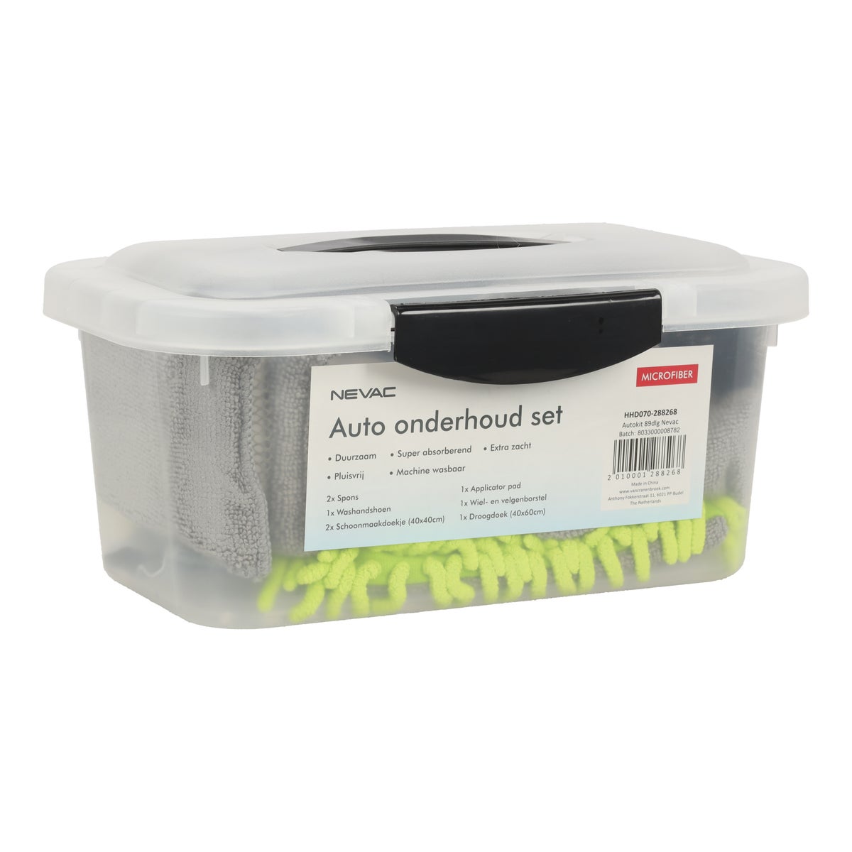 Autokit 8-delig Nevac Autokit 8-delig Nevac