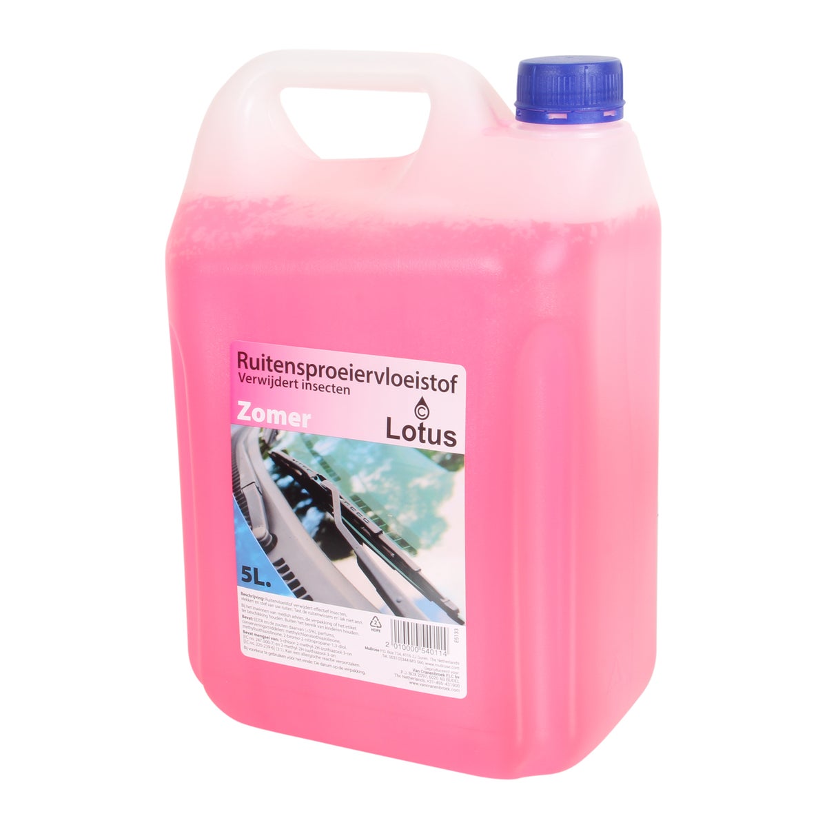 Ruitensproeier zomer 5L Lotus Ruitensproeier zomer 5L Lotus