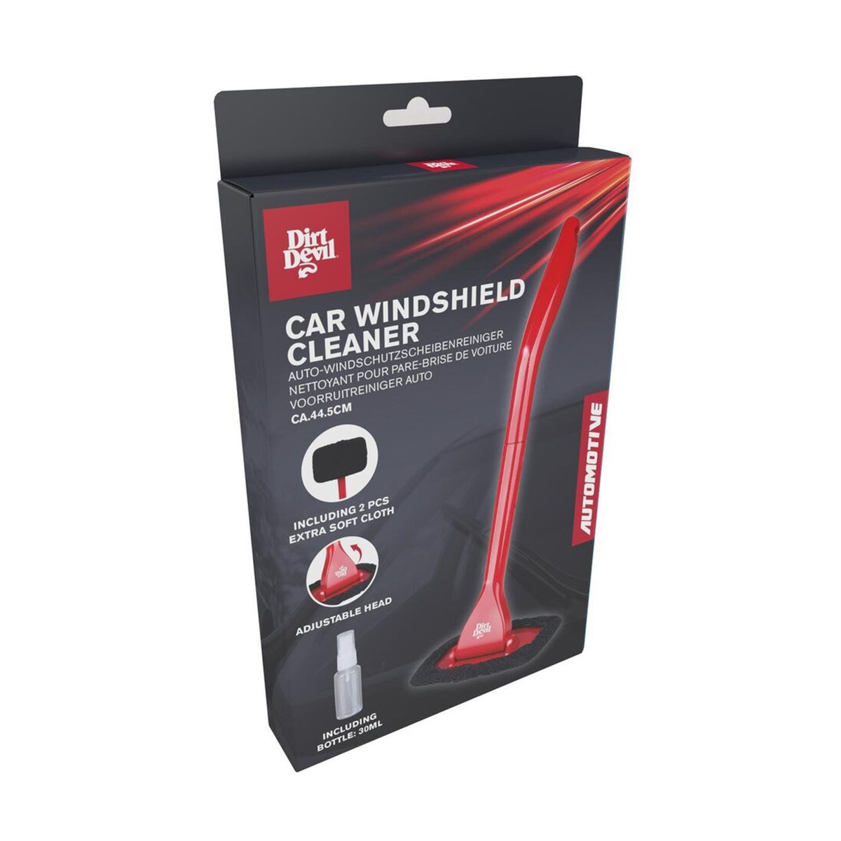 Autoruitreiniger 44,5 cm met spray Dirt Devil Autoruitreiniger 44,5 cm met spray Dirt Devil