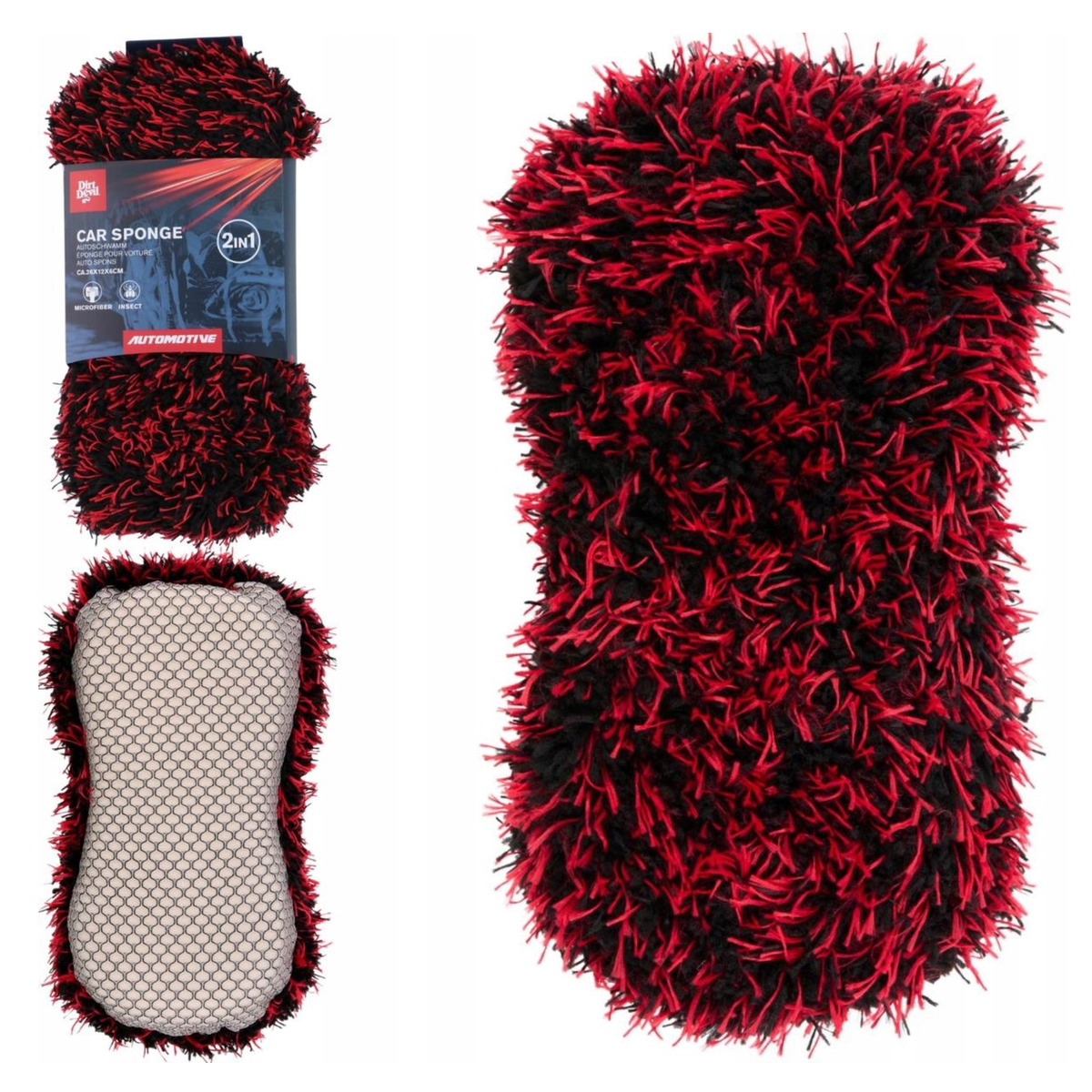 Autospons microvezel 23 cm Dirt Devil Autospons microvezel 23 cm Dirt Devil