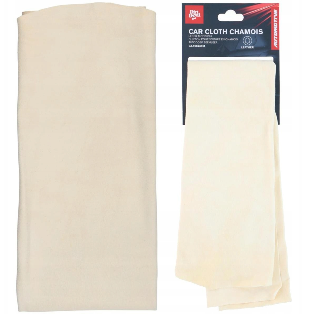 Auto droogdoek chamois 59 x 28 cm Dirt Devil Auto droogdoek chamois 59 x 28 cm Dirt Devil