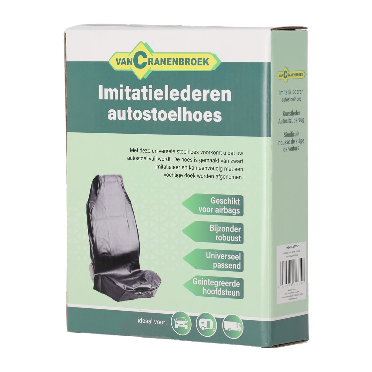 Stoelhoes auto immitatieleer Stoelhoes auto immitatieleer