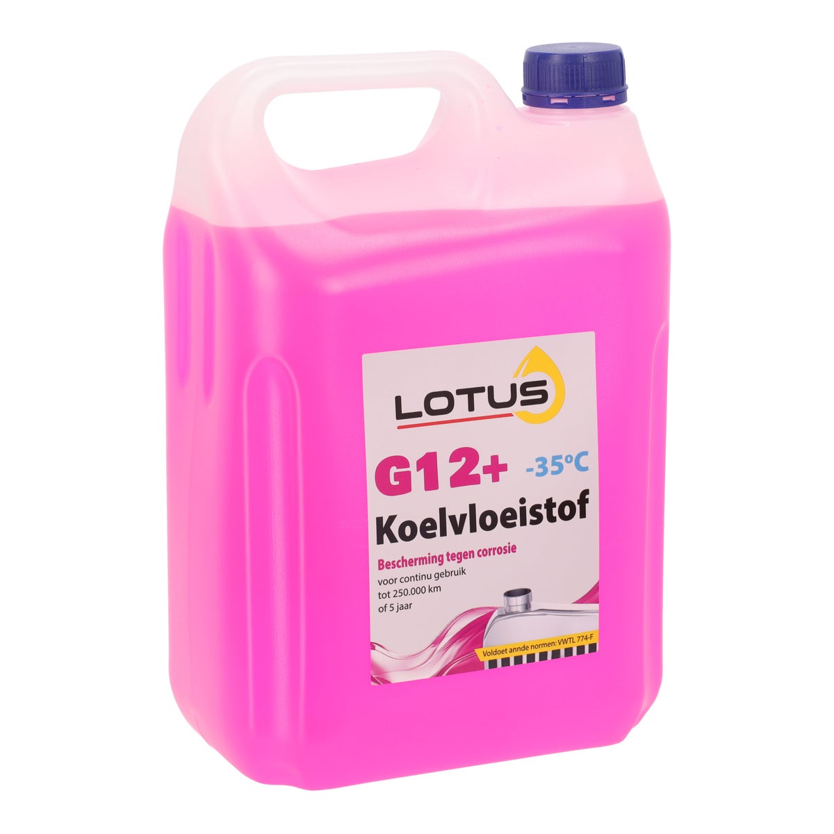 Koelvloeistof G12+ -35C 5L Lotus Koelvloeistof G12+ -35C 5L Lotus