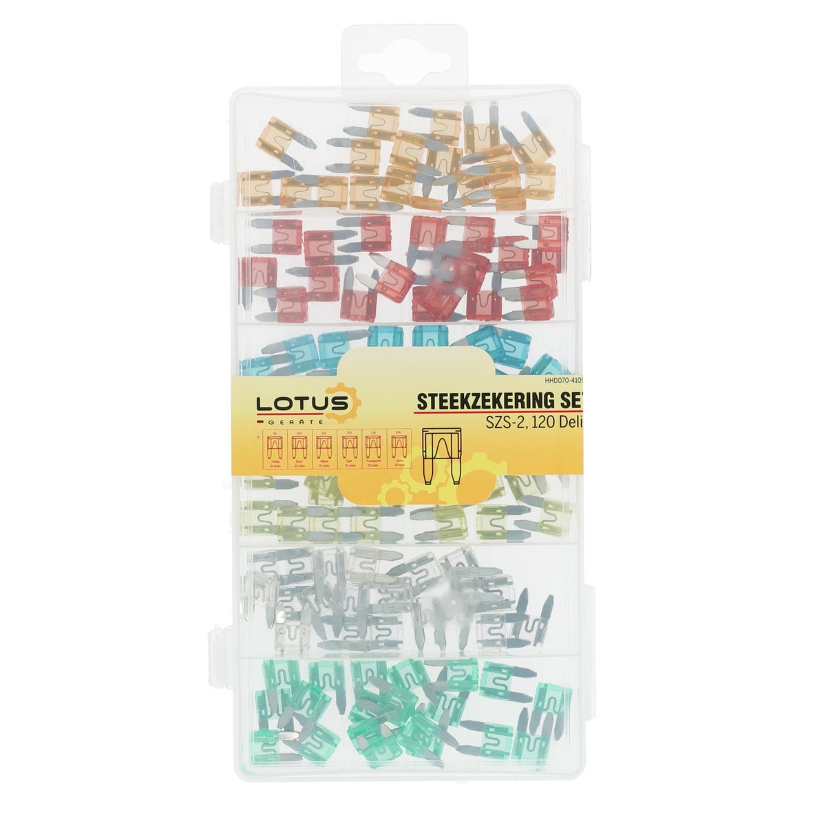 Steekzekering set SZS-2 120-delig Lotus Steekzekering set SZS-2 120-delig Lotus