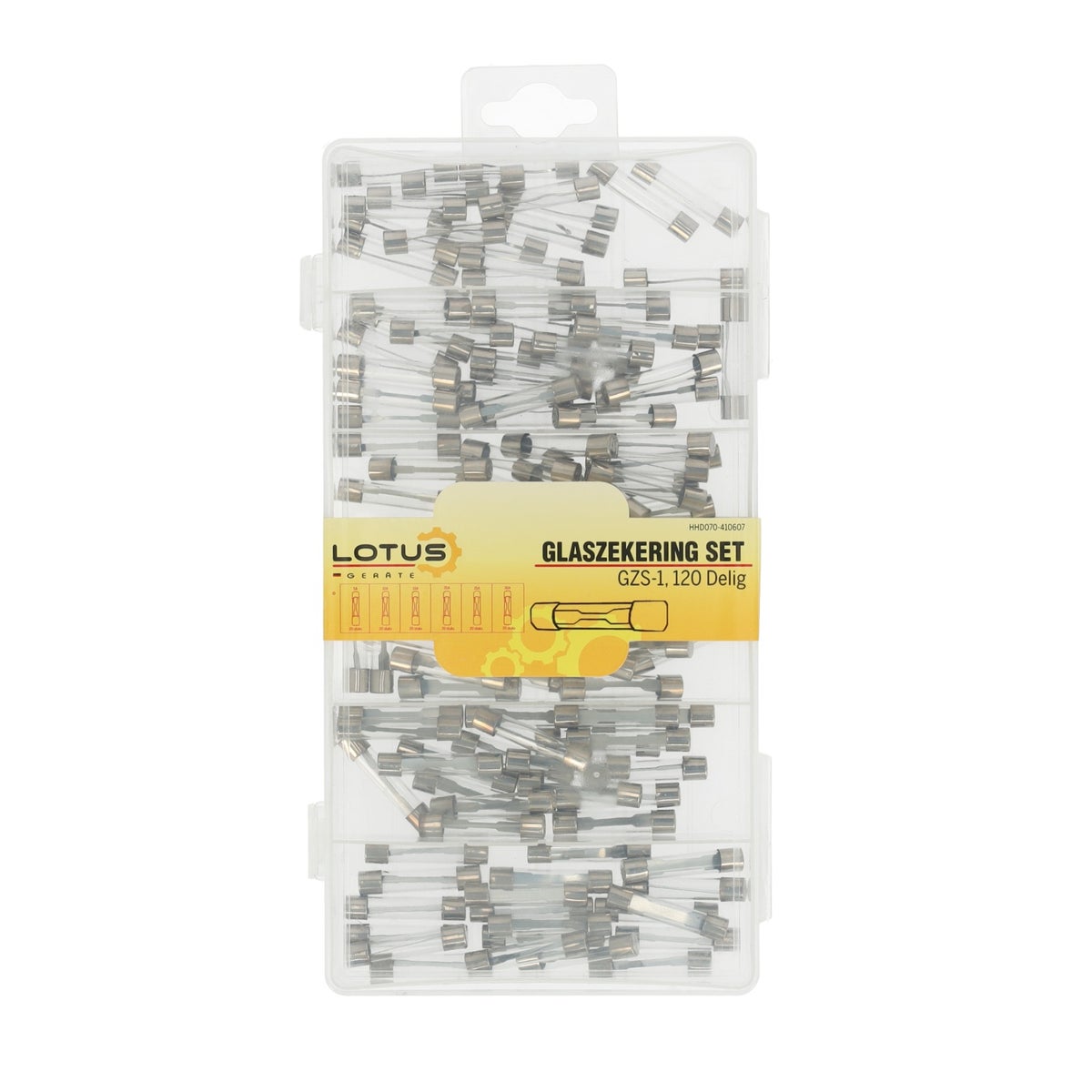 Glaszekering set GZS-1 120-delig Lotus Glaszekering set GZS-1 120-delig Lotus