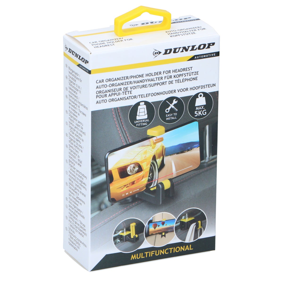 Telefoonhouder hoofdsteun Dunlop Telefoonhouder hoofdsteun Dunlop