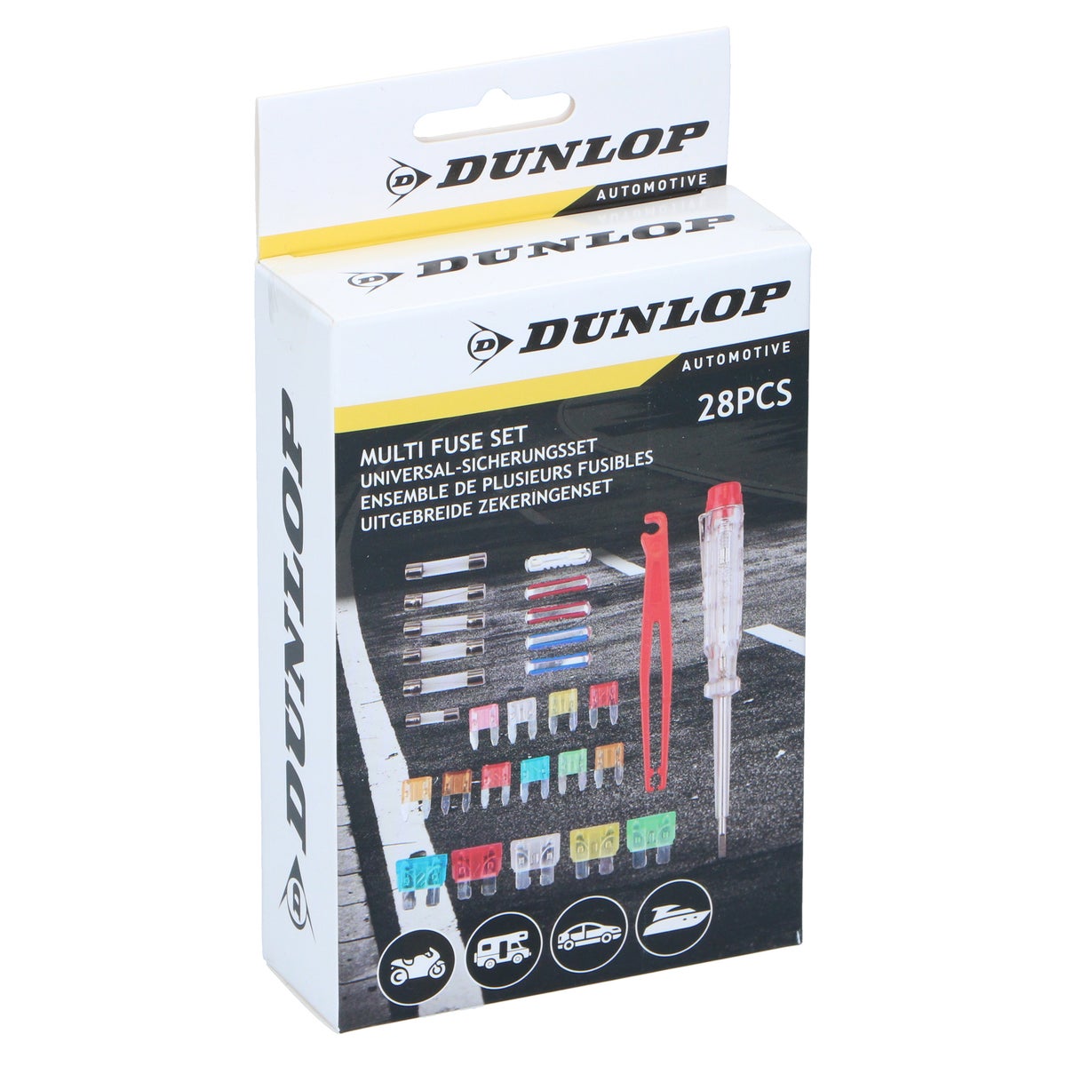 Multi zekeringset 28st Dunlop Multi zekeringset 28st Dunlop
