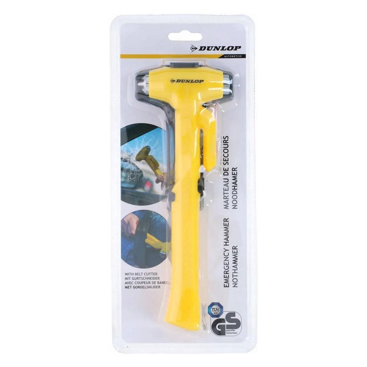 Noodhamer met riemuitsparing Dunlop Noodhamer met riemuitsparing Dunlop