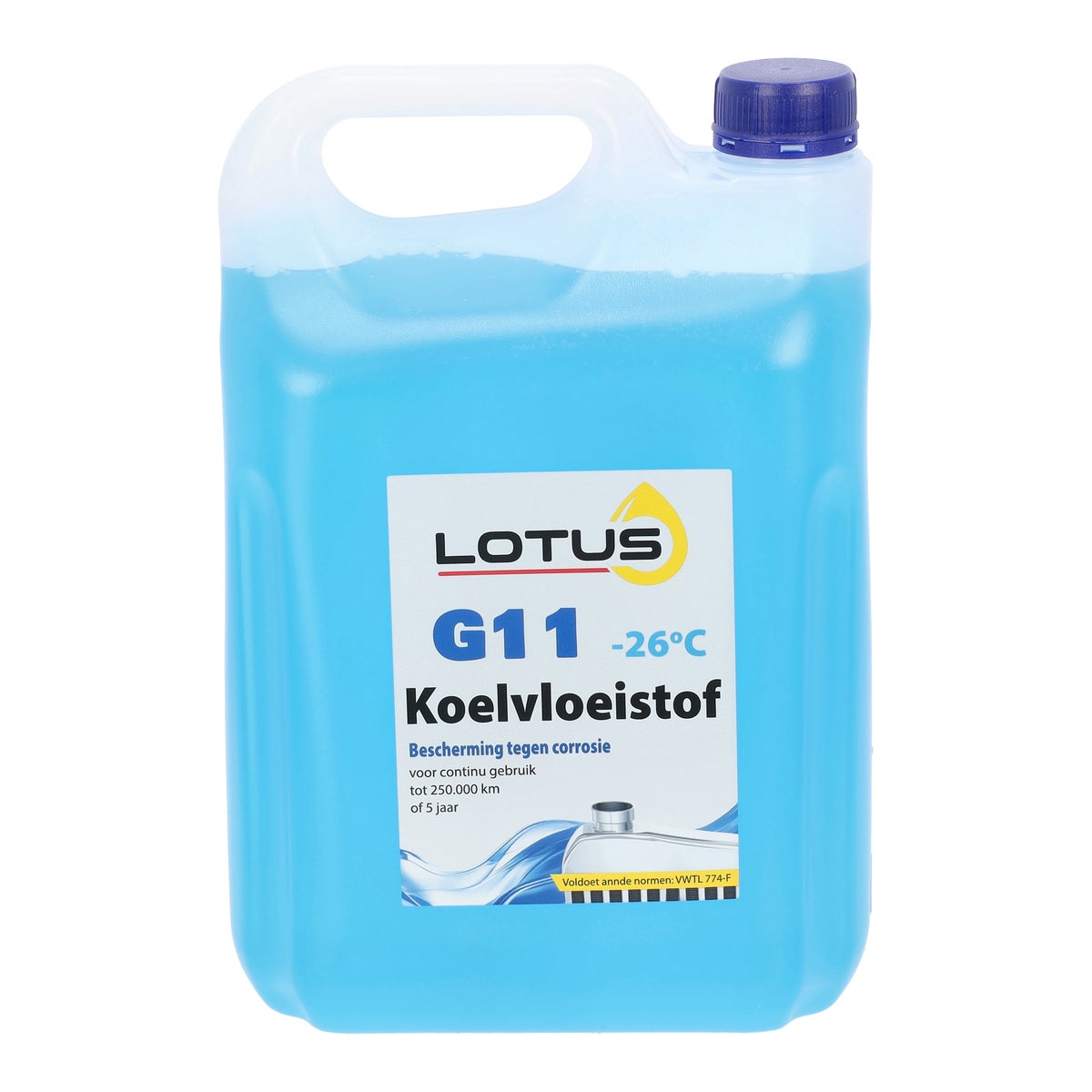 Koelvloeistof G11 -26C 5L Lotus Koelvloeistof G11 -26C 5L Lotus