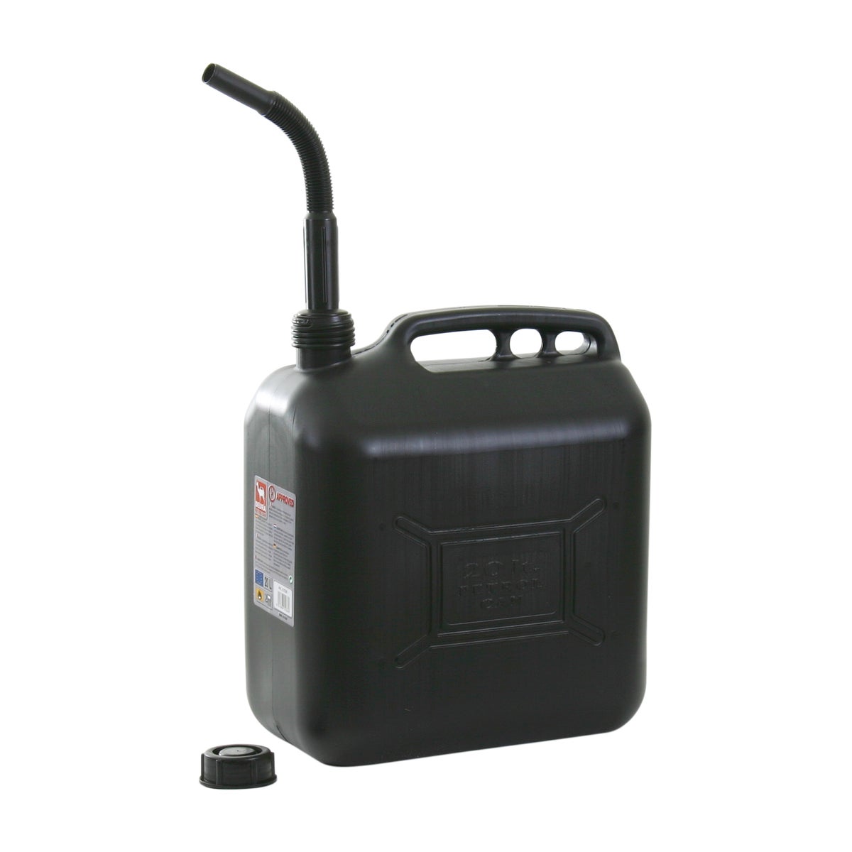 Jerrycan 20L zwart Deura Jerrycan 20L zwart Deura