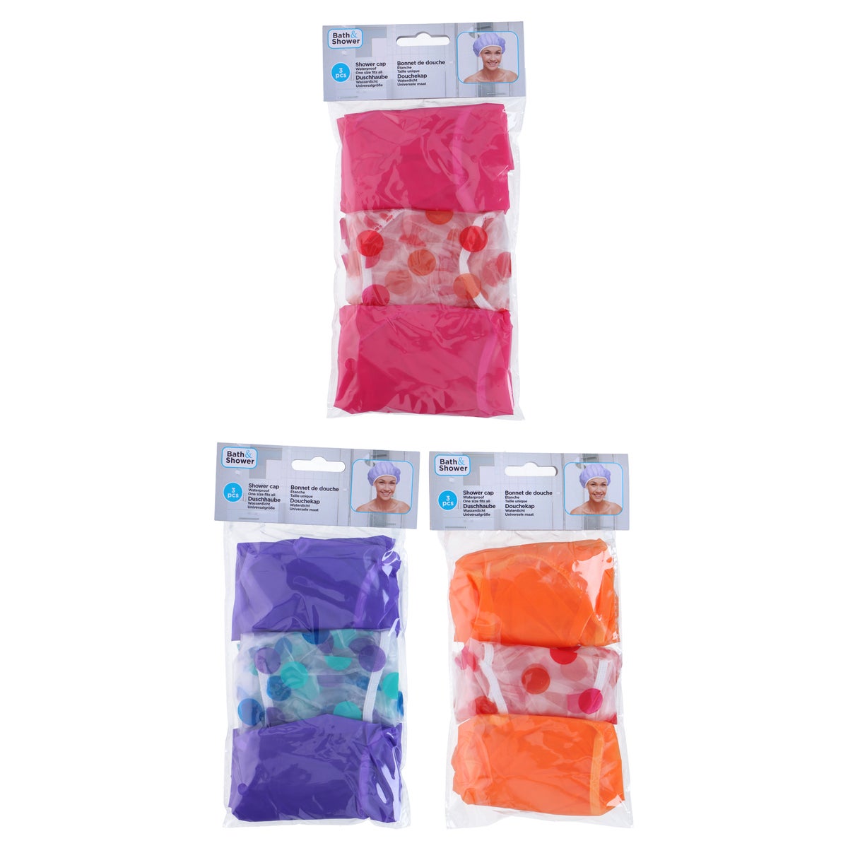 Douchekap 3st 28cm Douchekap 3st 28cm